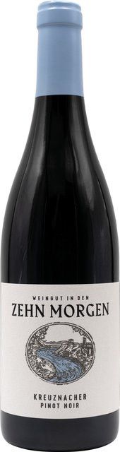 In den Zehn Morgen Pinot Noir Rotwein, Nahe, 2022, trocken, 0,75 l - Bild 1