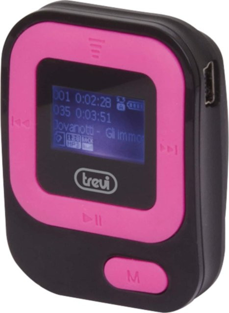 Trevi MPV 1705 SR Sport MP3-Player in Pink mit USB-C Anschluss - Bild 1