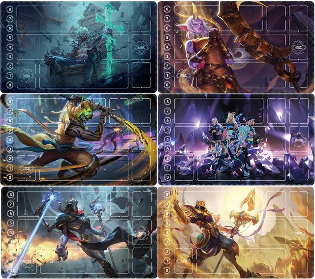 Bandai League of Legends Janna Ahri Kaisa Karte Schlacht Matte, Brettspiel - Bild 1
