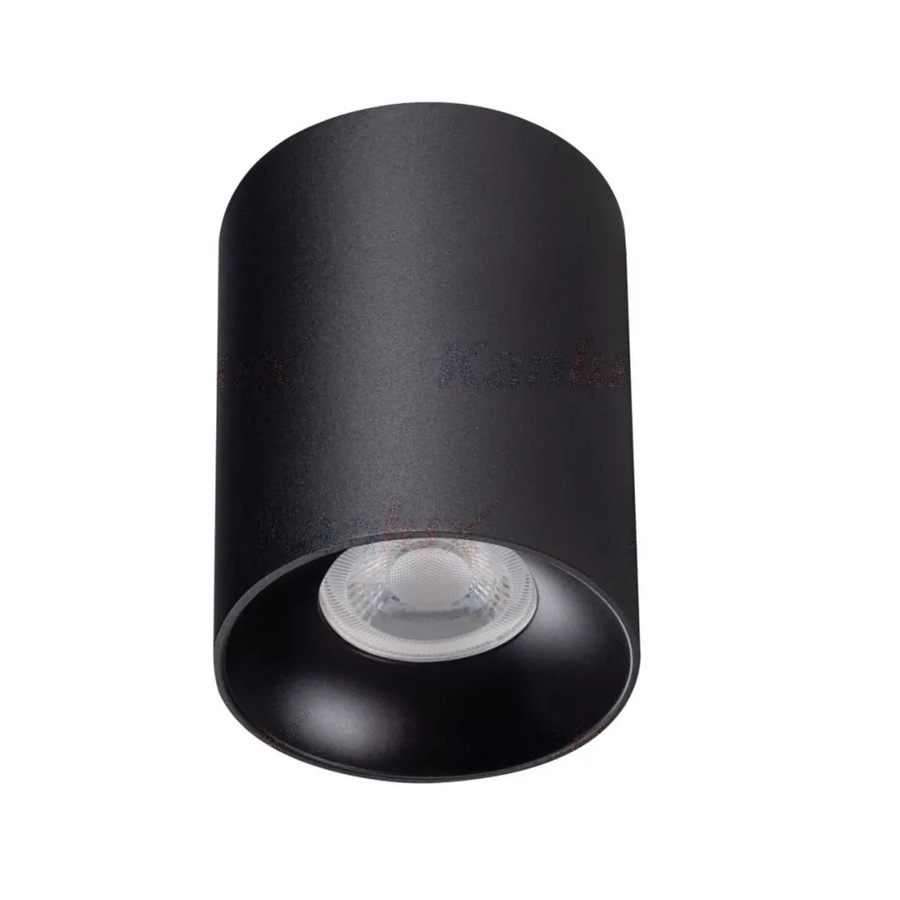 Kanlux Deckenleuchte Riti Schwarz aus Aluminium mit GU10 Fassung - Bild 2