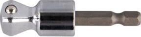 Makita Torsion Adapter Bit Holder 1/2 Zoll auf 1/4 Zoll in Silber - Bild 1