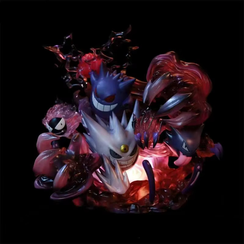 Bandai Pokémon Figurenset Gastly Haunter Gengar Evolution, Set / Bundle - Bild 2