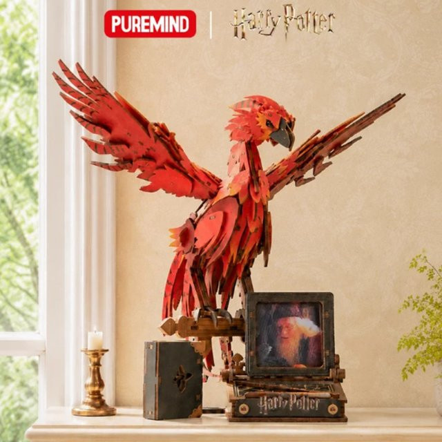 PUREMIND Harry Potter Fawkes Phönix, Baustein-Set, Tiermodell - Bild 1