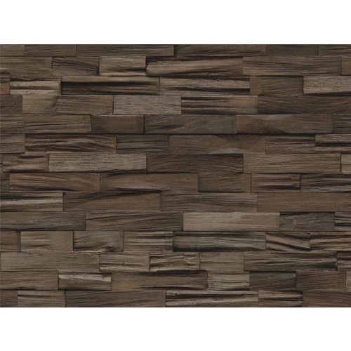 INDO Wandverblender INDO TEAK aus Holz in Braun, geölt, Stärke: 1,8 cm - Bild 2