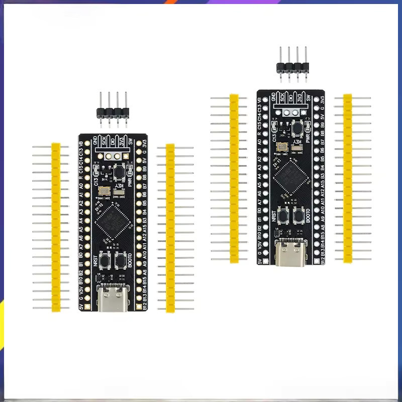Estardyn STM32F401 STM32F411 Entwicklungsplatine V5.3 in Schwarz mit 84MHz, 64KB RAM und 256KB Flash - Bild 3