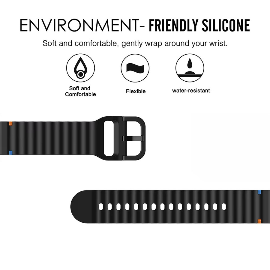 Zeblaze Uhrenarmband Silikon, 22 mm, Unisex - Bild 4