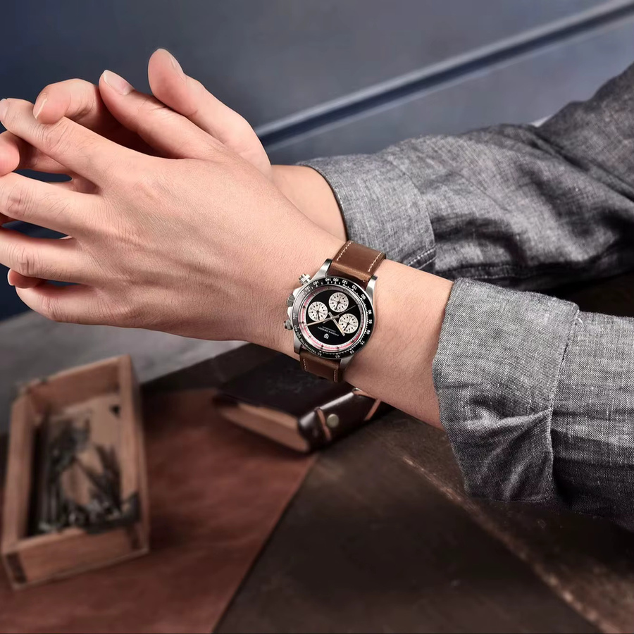 PAGANI DESIGN Tauchchronograph, Quarz, Edelstahl, Saphirglas, Herren - Bild 5
