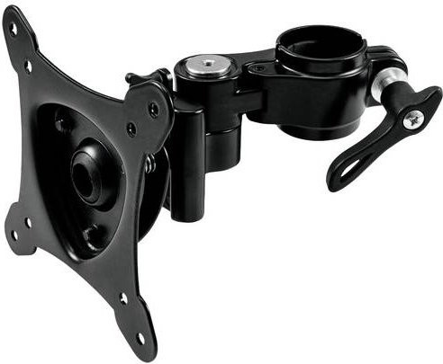 Omnitronic BIB-1 Monitor-Stativ und Bildschirmadapter für Boxenhochständer in Schwarz - Bild 1