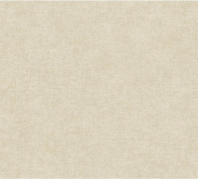 A.S. Création Vliestapete Uni Struktur-Optik in Grau-Grün-Beige, B: 0,53 m x L: 10,05 m - Bild 1