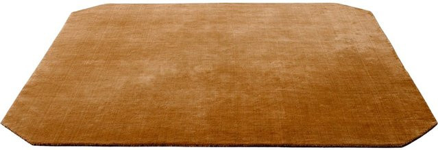 &Tradition The Moor Teppich aus Wolle und Viskose in Braun und Orange - Bild 1