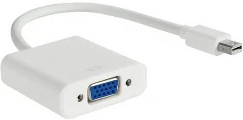 Akyga AK-AD-39 DisplayPort auf VGA Adapter in Weiß, Länge: 15 cm - Bild 1