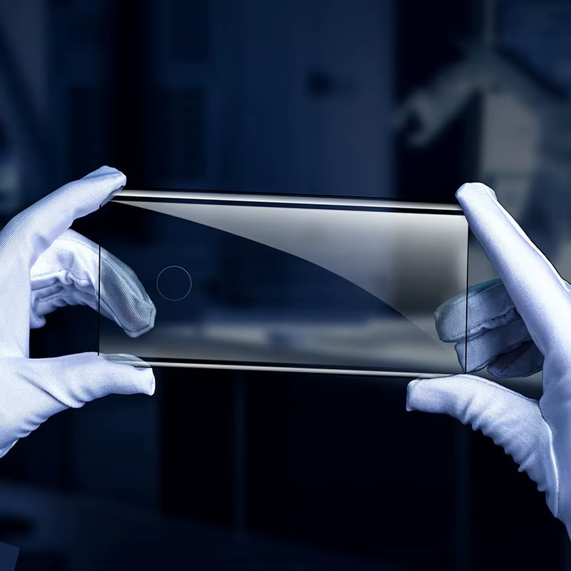 2 Stück Samsung Galaxy S22 Ultra und S23 Ultra Displayschutz aus gehärtetem Glas, voll gebogene Abdeckung, transparent - Bild 6