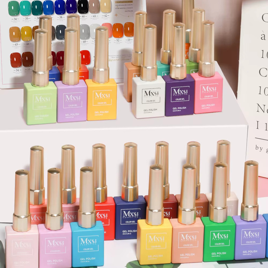 Mxsi Gel-Nagellack-Set, 60 Farben, Glitzer, 15 ml - Bild 5