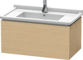 Duravit L-Cube Waschtischunterschrank wandhängend, Farbe Beige, B/T/H: 82 x 46,9 x 40,8 cm - Bild 1