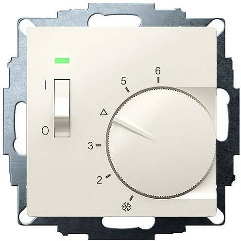 Eberle Raumthermostat UTE 1015-RAL1013-G-55 für Unterputz-Heizungen in Weiß - Bild 1