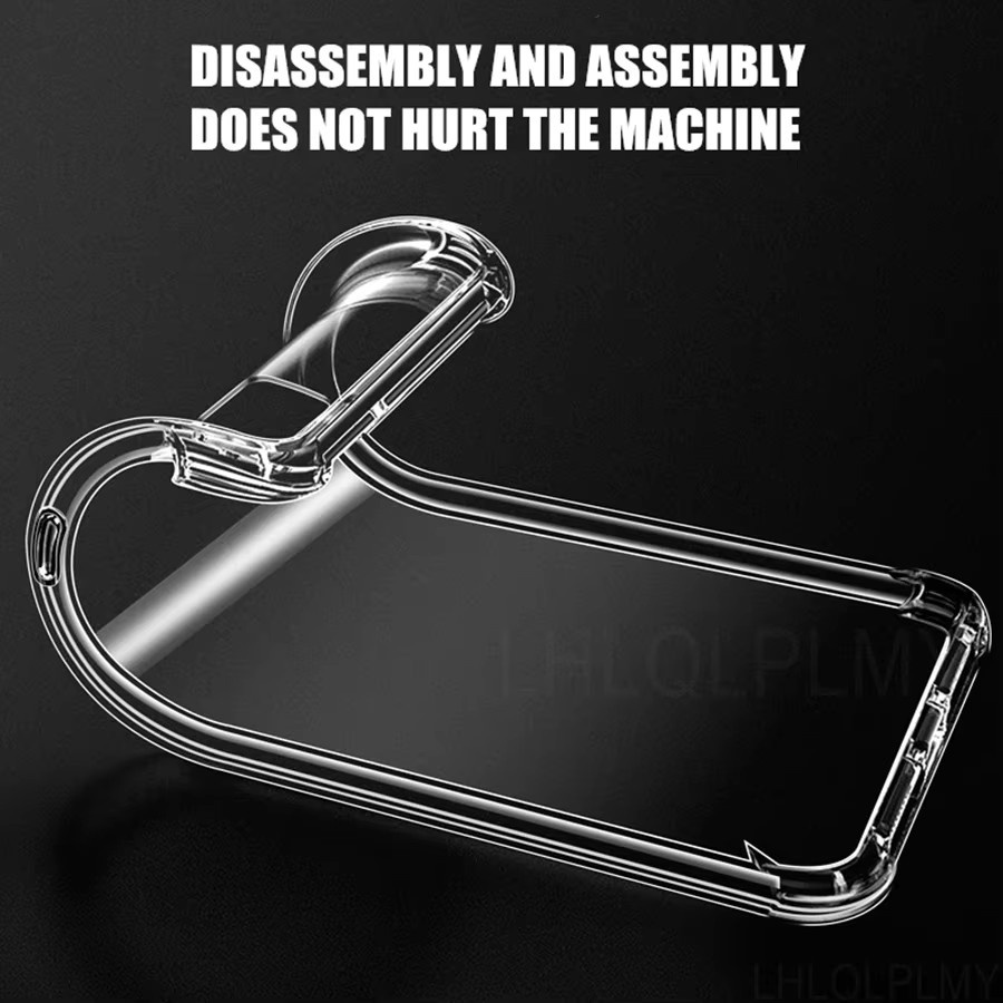 Stoßfeste Silikon-Handyhülle für Apple iPhone 17 Pro Max, 16, 15, 14, 13, 12 Mini, 11 und weitere Modelle, transparent - Bild 2