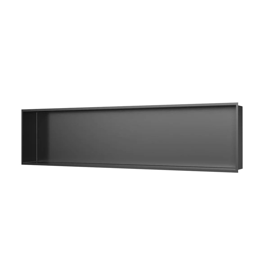 Swiss Aqua Technologies Duschnische Badnische Duschablage aus Edelstahl 304 in Gunmetal Gebrüstet B: 121 cm, H: 28 cm - Bild 2