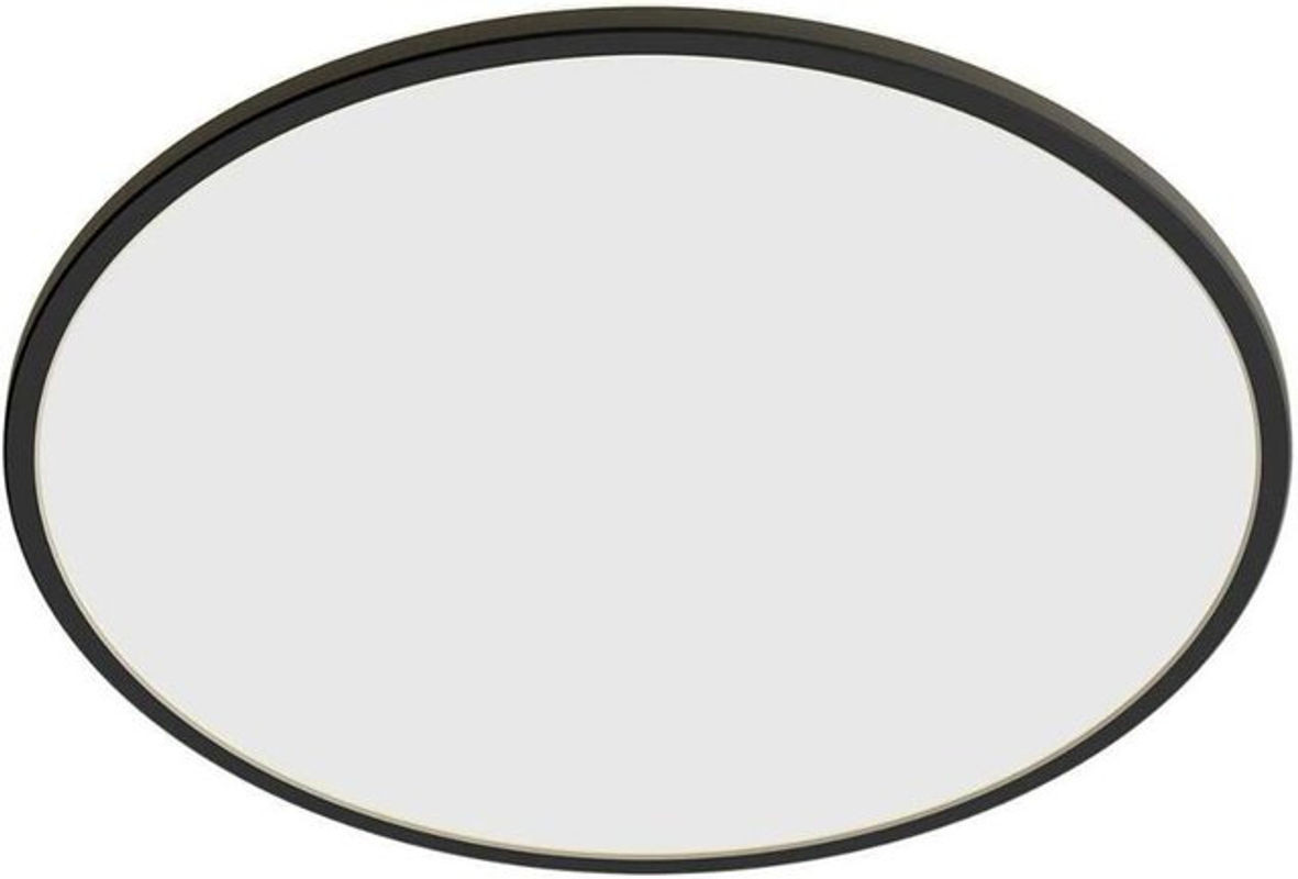 Philips LED-Deckenlampe in Schwarz, Modernes Design aus Metall, Durchmesser: 25 cm, 15 W, Warmweiß, Dimmbar - Bild 1