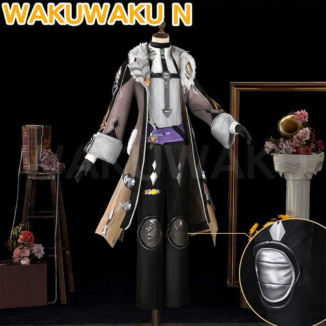 WakuWaku Genshin Impact Nod-Krai Herrenkostüm, Winteranzug - Bild 1