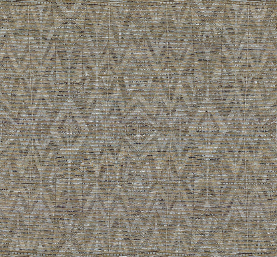 Arte Wallpaper Tribu 50531 in Beige mit abstraktem Ethnic-Design und Textiloptik - Bild 1