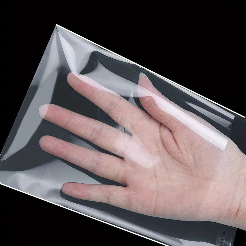 200 Stück selbstklebende transparente OPP-Beutel aus Kunststoff zum wiederverschließbaren Verpacken von Geschenken, Dokumenten und Schmuck - Bild 3