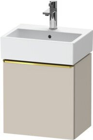 Duravit Waschtischunterschrank D-Neo Beige Hochglanz B/T/H: 43,4 x 32,2 x 44 cm - Bild 1