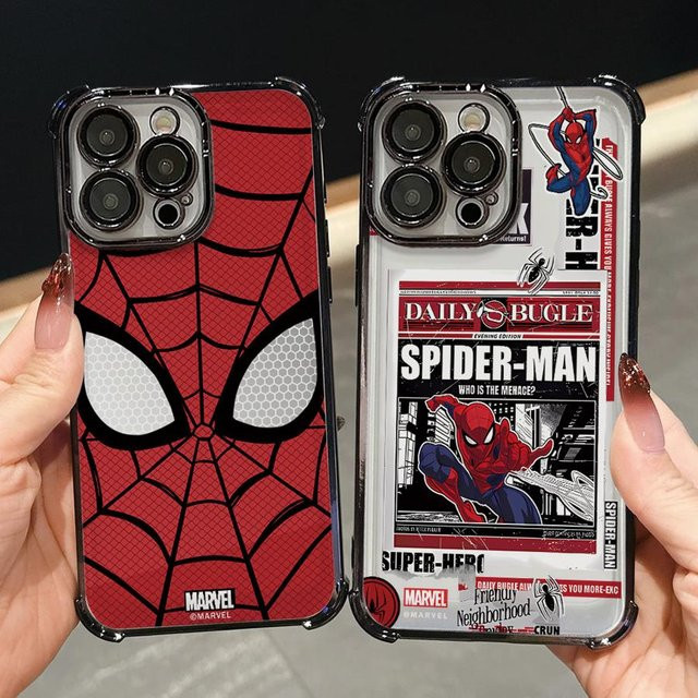 Hero Spider-Man Handyhülle mit Airbag-Schutz für Samsung Galaxy S26 S25 S24 S23 S22 S21 S20 FE Note20 Edge Plus Ultra 4G 5G - Bild 1