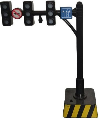 Linyi toy car, Sicherheitserziehung Ampel Spielzeug Verkehrsschilder und Zebrastreifen Ampelsignal Spielzeug Wegweiser Absperrung Geschwindigkeitsbegrenzer Warnschild - Bild 1