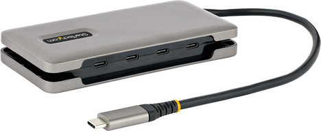 StarTech.com 4-Port USB-C Hub HB31CM4CPD3 in Grau mit 100W Power Delivery und 10Gbit/s USB 3.1 Gen 2 Datenübertragung - Bild 1