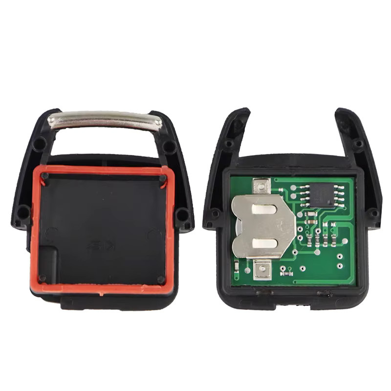 YIQIXIN Auto Fernbedienung Schlüssel für Opel Astra Omega Vauxhall Vectra Zafira 434 MHz OP4 93286048 Schwarz - Bild 3