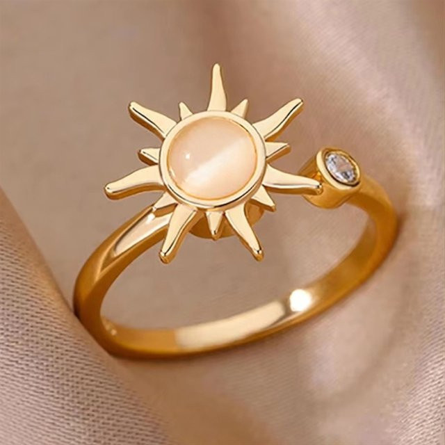Huitan Sonnenring, Gold, Damen - Bild 1