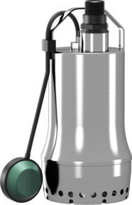 Wilo Schmutzwasser-Tauchmotorpumpe Drain TSW 32/8A in Silber aus Edelstahl, 0,3 kW, Rp 1 1/4, 230 V - Bild 1