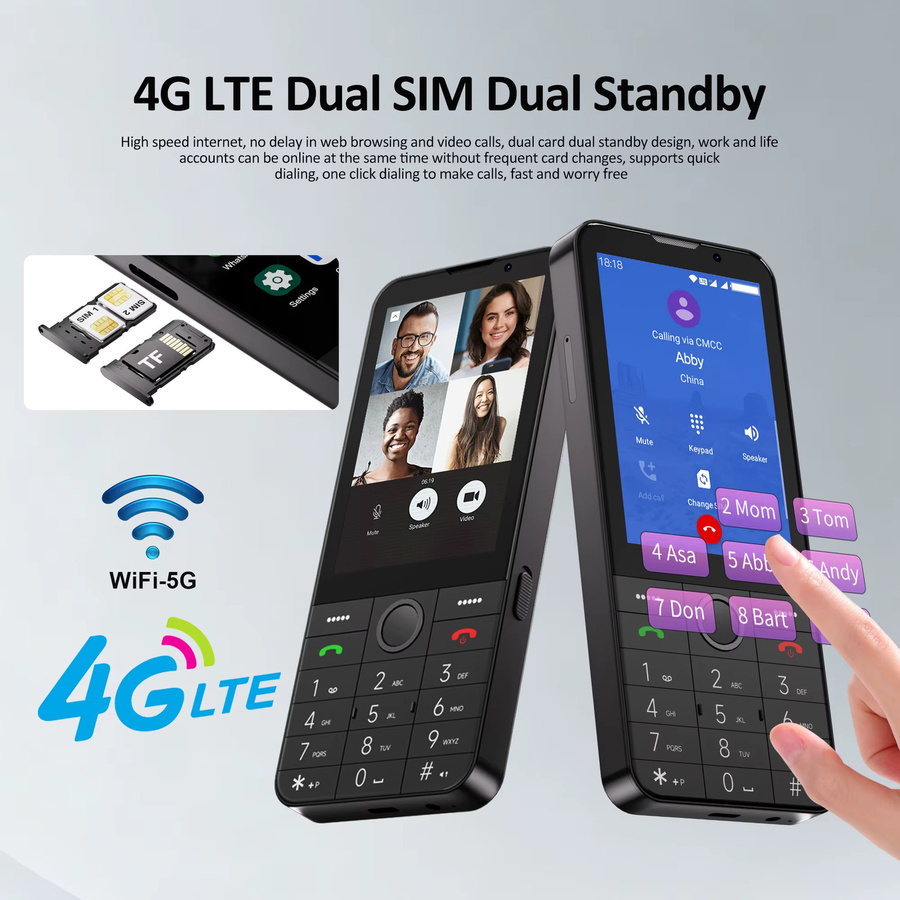 SERVO F26 PRO Android Smartphone in Schwarz mit 3,5-Zoll-Display, 4G/LTE, WLAN, GPS und 2850mAh Akku - Bild 2