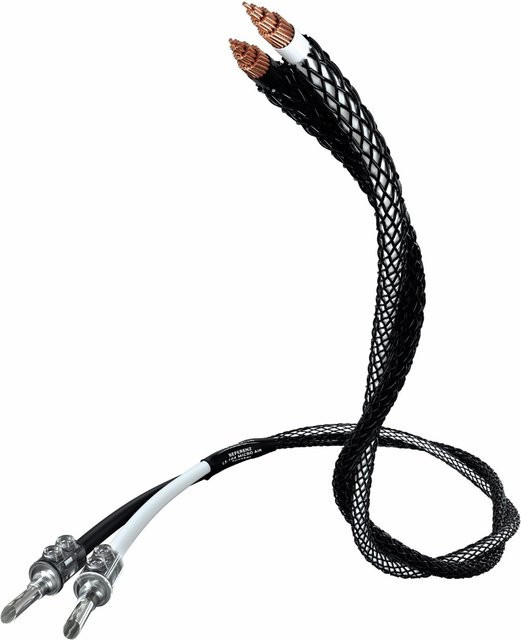 in-akustik Lautsprecherkabel LS-104 AIR BFA in Schwarz, Länge: 6 m (2x3m) - Bild 1