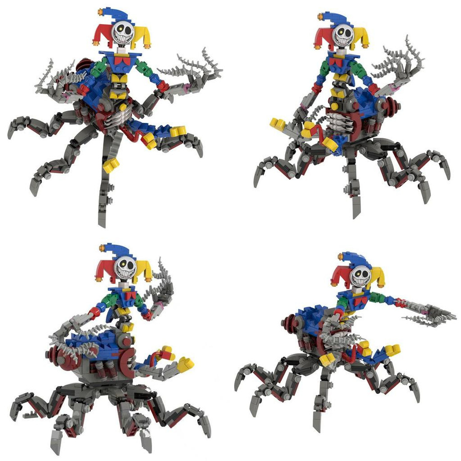 NovaGlade Poppy Playtime Clown Spinne Bausteine Set - Bild 3