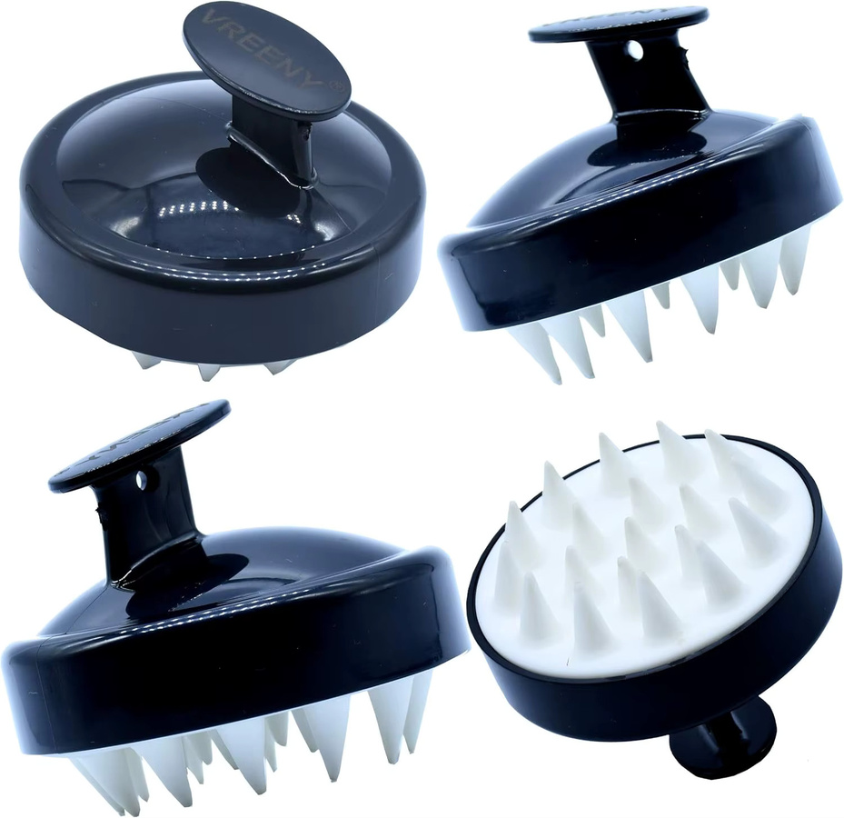 Silikon Kopfhautmassagebürste für Haar und Körper, Unisex - Bild 6