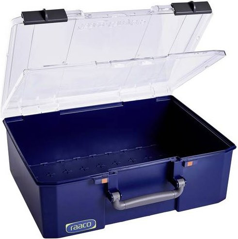 Raaco CarryLite 150 Kleinteilebehälter 147255 Blau B/T/H: 41,3 x 33,0 x 14,8 cm - Bild 1