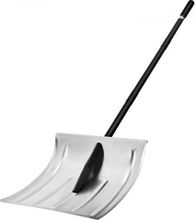 VEVOR Schneeschaufel aus Aluminiumlegierung, 40 cm Breite, rutschfester Griff, abnehmbares und leichtes Schneeräumwerkzeug für Garten und Außenbereich - Bild 1