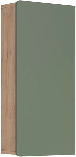 Vicco Hängeschrank Izan Goldkraft Eiche/Grün modern für das Badezimmer B/T/H: 76,6 x 15,6 x 36,6 cm - Bild 1