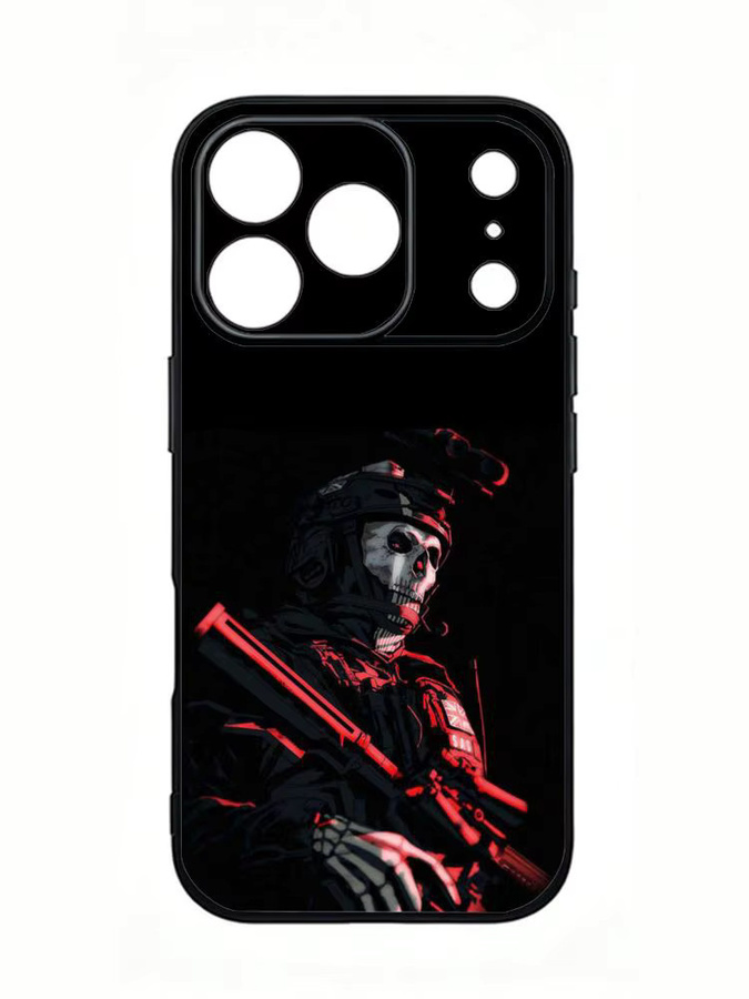 Handyhülle Call of Duty Style für Apple iPhone 17, 16 und 15 ProMax in Schwarz mit Satin-Glanz-Finish - Bild 5