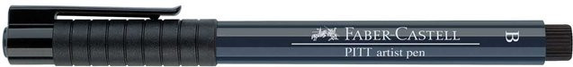 Faber Castell PITT artist pen brush Tintenzeichner in Indigo Dunkelblau - Bild 1
