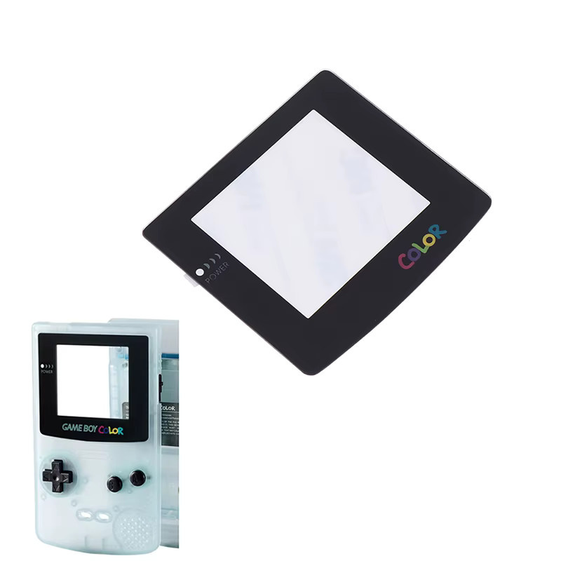 JETTING Ersatz-Glasschirm und Objektivschutz-Panel für Game Boy Color in Schwarz - Bild 2