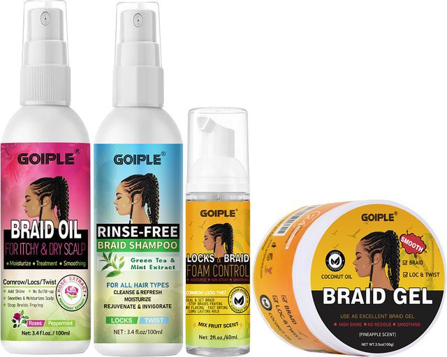 GOIPLE Braid Haarpflege-Set, 4 Stück - Bild 1