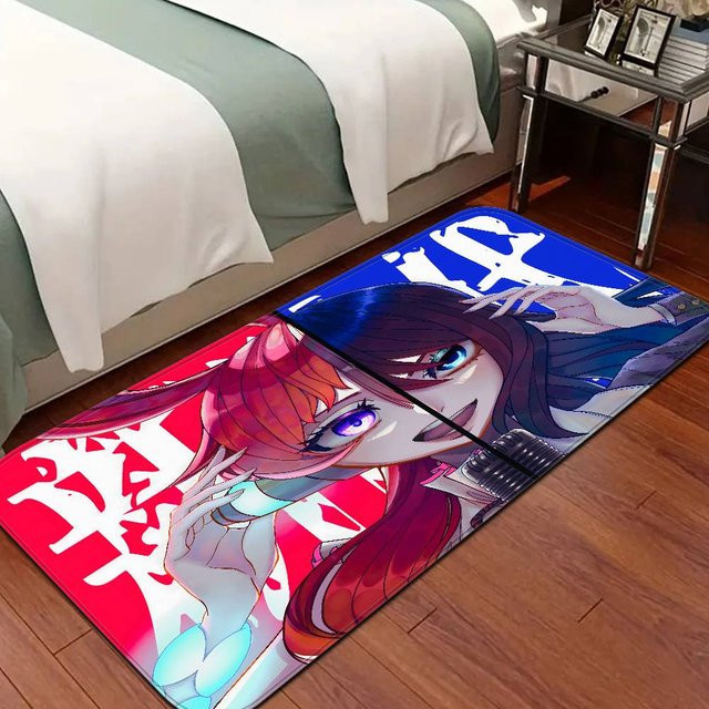 Potdemiel Ado Kyogen X Uta Anmie Raummatte, waschbar und rutschfest für Wohnzimmer, Küche oder Sofa - Bild 1