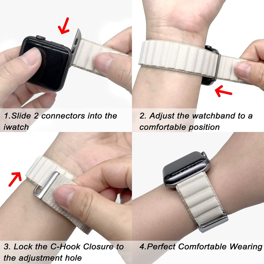 Nylonarmband, Unisex - Bild 2