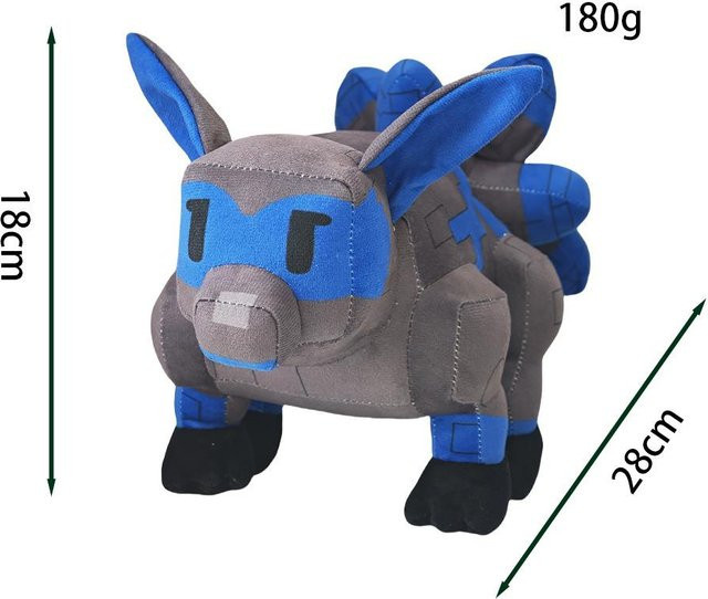 Yiran Health & Beauty Neunschwänziger Fuchs Kuscheltier, Plüsch / Textil, ab 14 Jahren - Bild 1