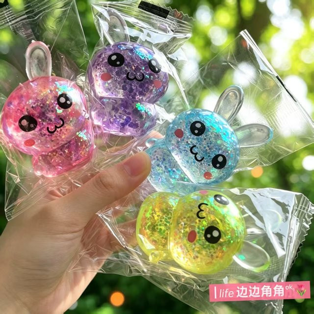 Schylling Hase, Fidget Toy, Anti-Stress Quetschspielzeug - Bild 1