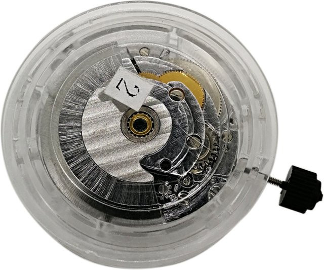 ABVA Automatikwerk, mechanisches Uhrwerk, Silber, Unisex - Bild 1