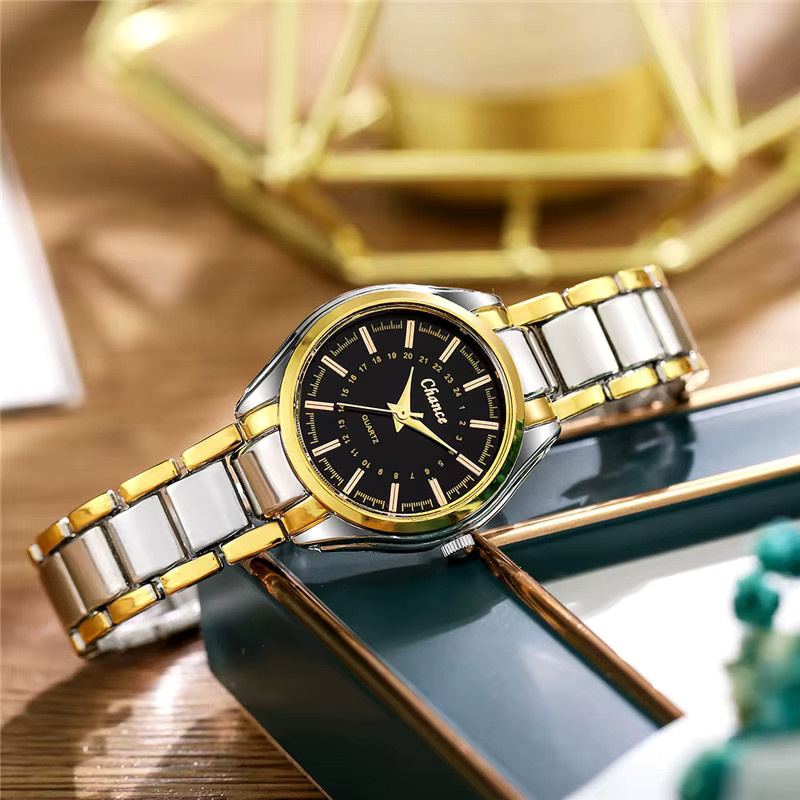 Armbanduhr, Quarz, Edelstahl, Weiß, Damen - Bild 3