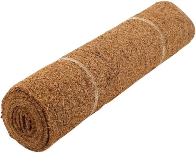 Galaflor Kokosmatte als Winterschutz für Pflanzen, braun, B/T: 150 x 50 cm, Dicke: 6 mm - Bild 1